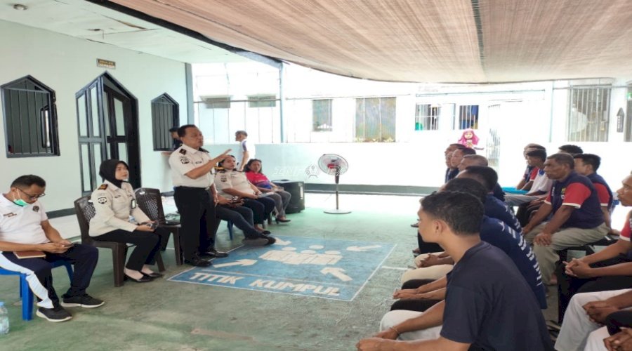 Lapas Wahai bersama Bapas Ambon Bersinergi Gelar Sosialisasi Litmas Awal dan PPK