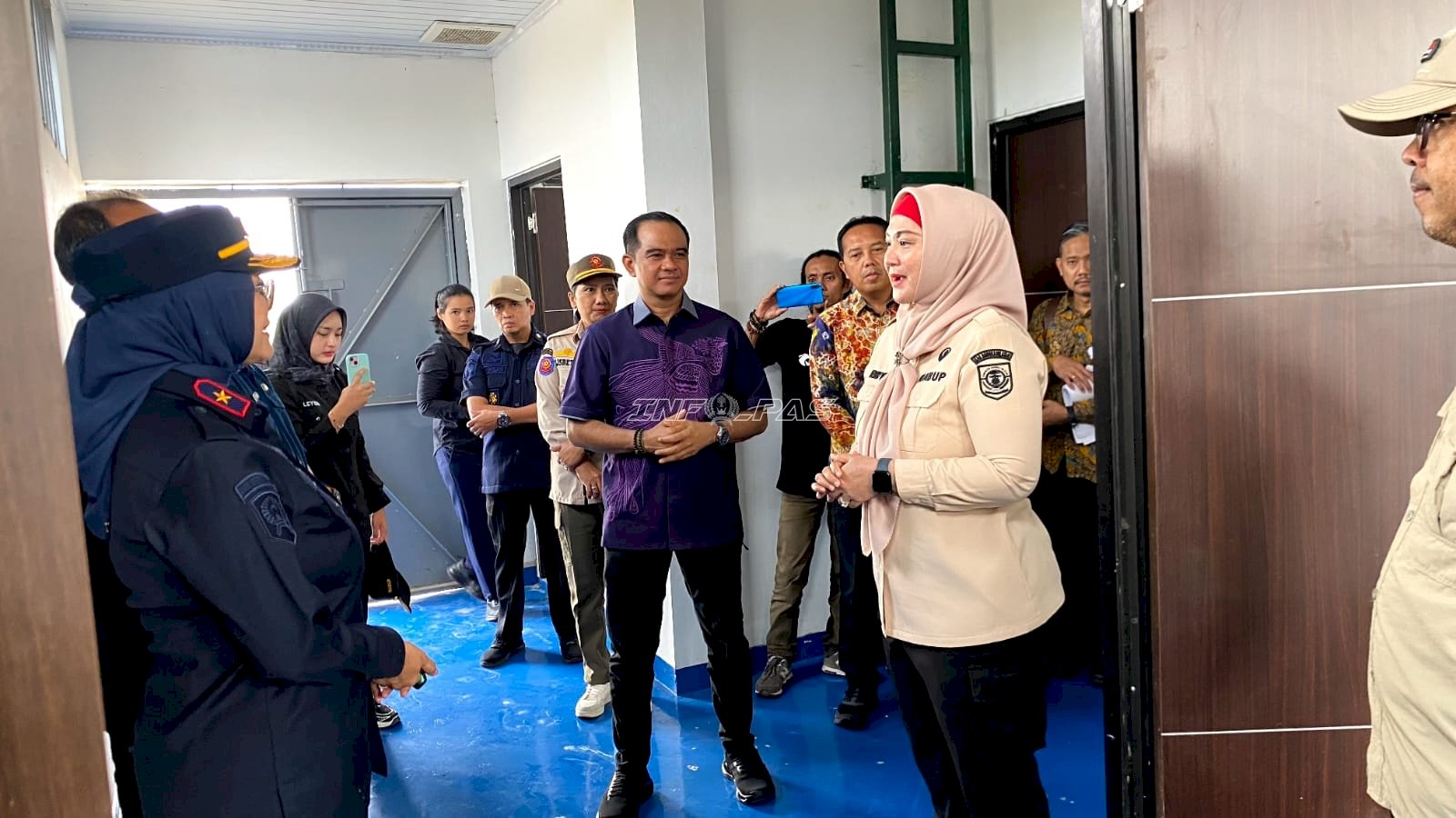 Kakanwil Ditjenpas Babel dan Direktur SSPP Tinjau Pembangunan Lapas Toboali
