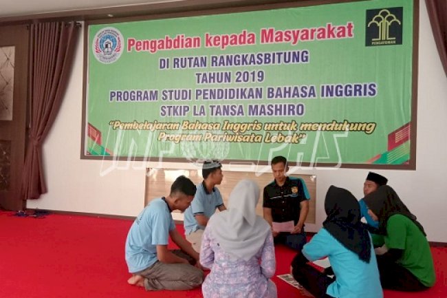 WBP Rutan Rangkasbitung Unjuk Kemampuan Berbahasa Inggris