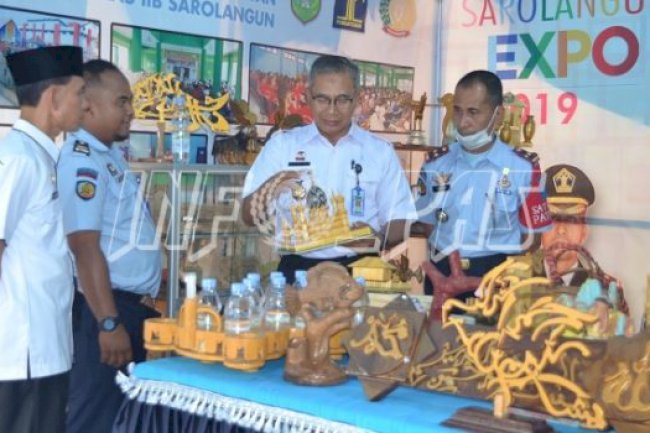 Sambangi Stan Lapas Sarolangun, Kakanwil Jambi: Mantap