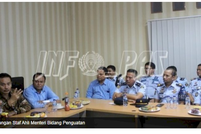 Staf Ahli Menteri Bidang Penguatan RB Pantau Fasilitas WBP di Lapas Cilegon