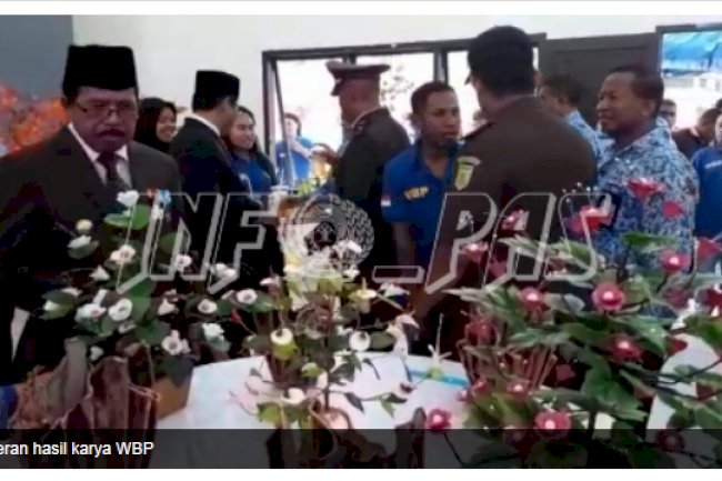 Bupati SSB Puji Hasil Karya WBP Lapas Piru