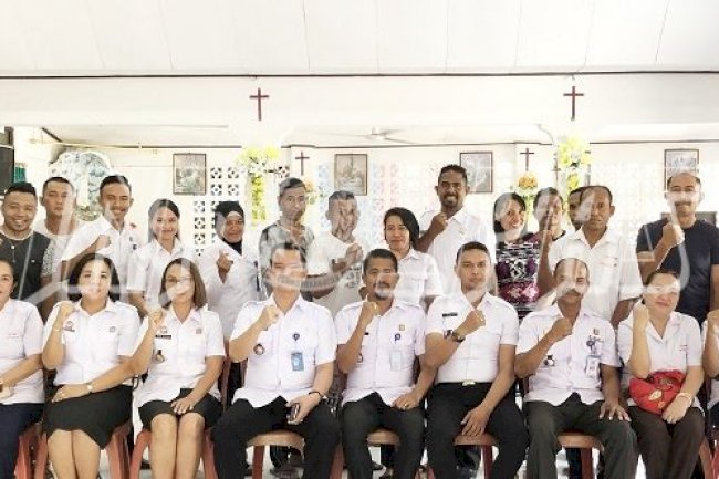 Bersama PMI, Rutan Kupang Gelar Tes Hepatitis C & Donor Darah