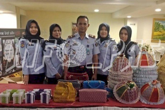 LPP Sungguminasa Pamerkan Karya WBP di Lomba Kadarkum