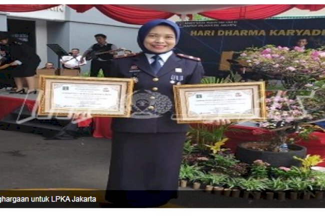 Sabet 3 Penghargaan, Ini Kata Kepala LPKA Jakarta