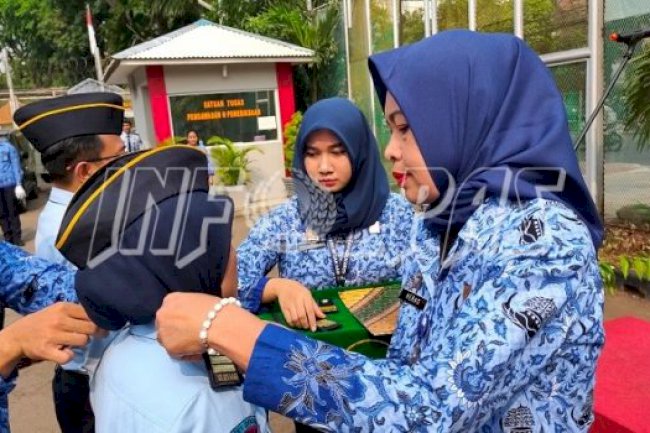 Dua Petugasnya Naik Pangkat, Ini Pesan Kepala LPKA Jakarta