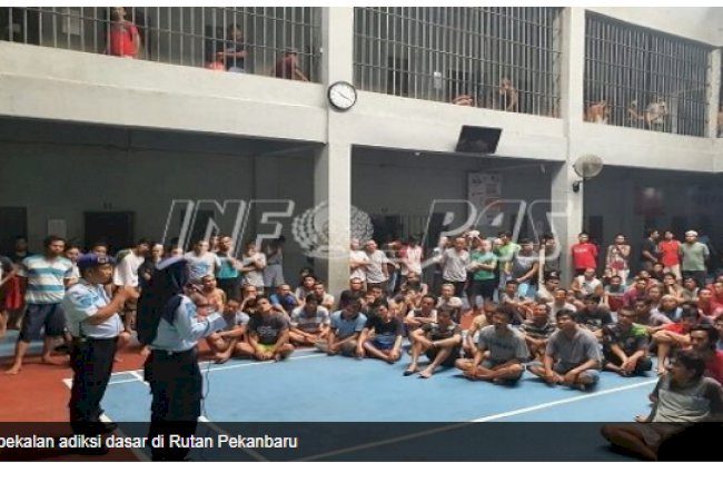 Psychology Service Center Rutan Pekanbaru Berikan Pembekalan Bagi WBP