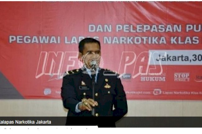 Lepas Petugas Purnabakti, Ini Pesan Plt. Kalapas Narkotika Jakarta