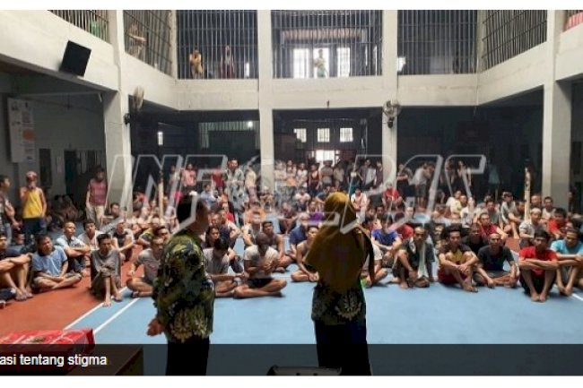 Psychology Service Center Rutan Pekanbaru Edukasi WBP Tentang Stigma