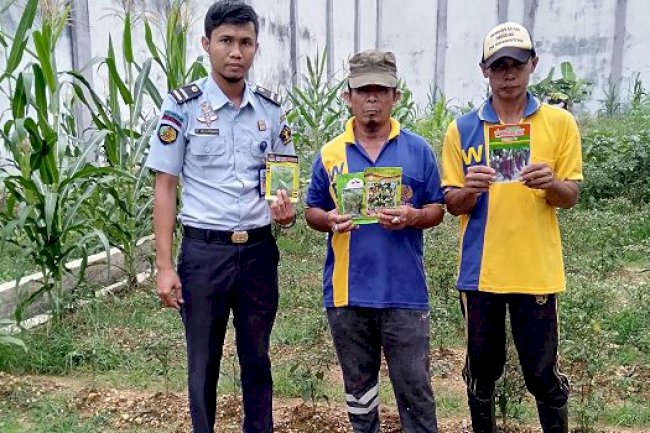 Musim Hujan Tiba, Berkah Bagi Lapas Sarolangun