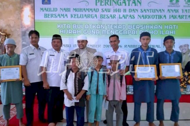 LPN Jakarta Peringati Maulid Nabi Muhammad SAW Bersama Anak Yatim 