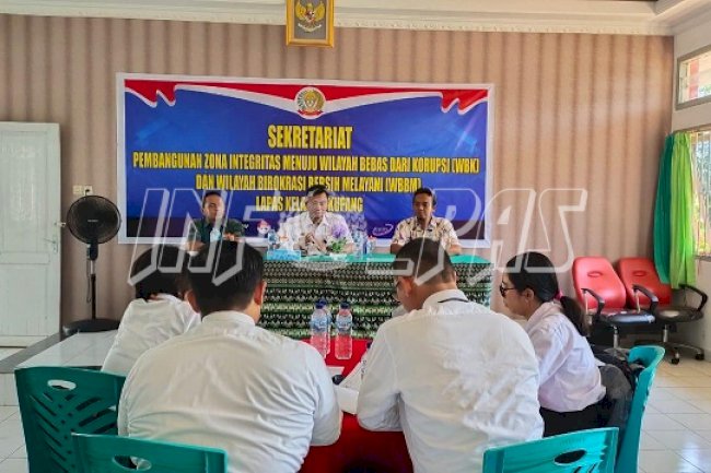 Kepada Calon Hakim, Kalapas Kupang Tegaskan Pentingnya Pelayanan Prima 