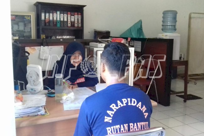 Skrining ASSIST & Tes Urin Tangkal Peredaran Narkoba di Rutan Bantul