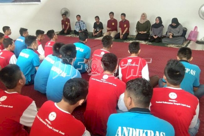 Anak LPKA Palangka Raya Bermain Bersama Komunitas Betang Muda Peduli