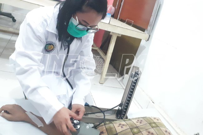 Tim Medis Lapas Palangka Raya Aktif Kontrol Kesehatan WBP
