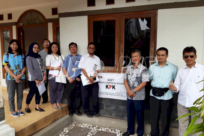 Tinjau Tanah & Bangunan, TIm KPKNL & KPK Datangi Rupbasan Bandung
