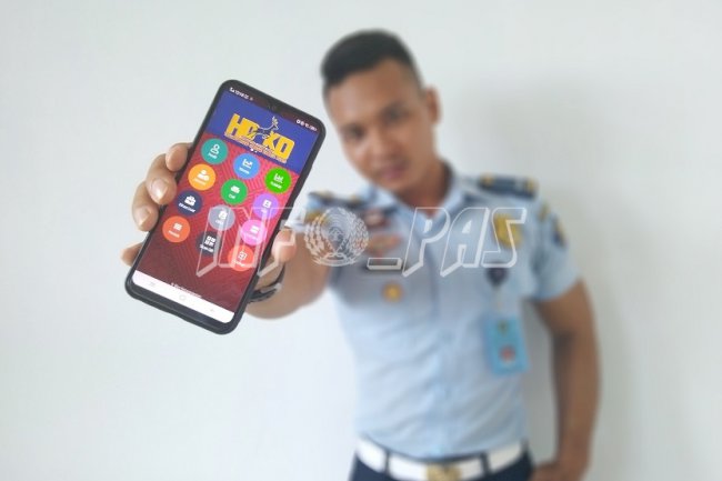 Petugas Lapas Sukamara Nikmati Kemudahan Simpeg Mobile
