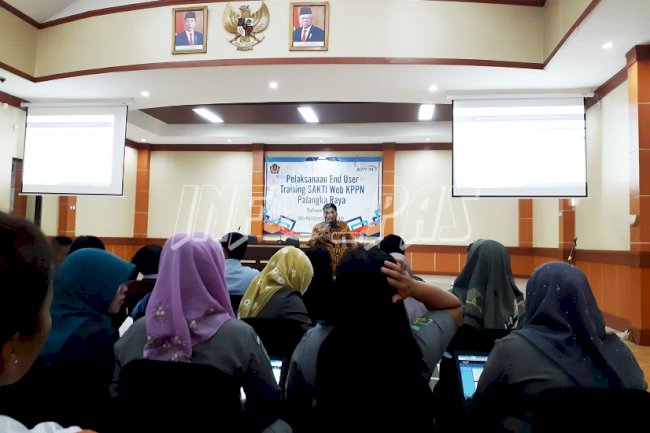 Pengelola Keuangan Lapas Palangka Raya Hadiri Training Aplikasi SAKTI Web