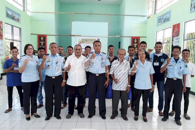 WBP Lapas Ambon Ikuti Pelatihan Pangkas Rambut