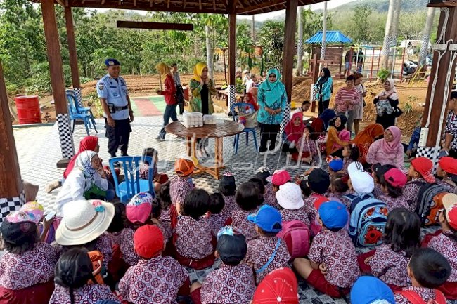 TK Negeri Pembina Gelar Outing di Sarana Asimilasi & Edukasi Perkebunan Rutan Wonogiri