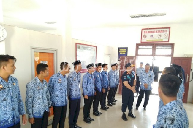 Kakanwil Kalteng  Kunjungi Lapas Sukamara