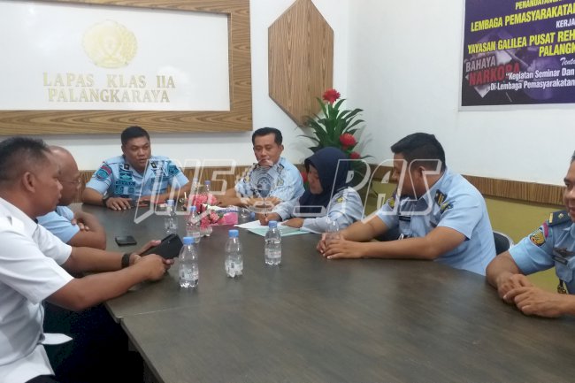 Bapor Genjot Peningkatan Pembinaan Olahraga di Lapas Palangka Raya