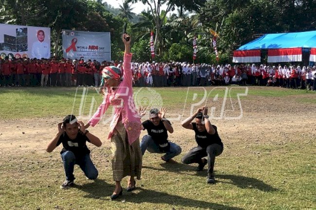 Drama HIV/AIDS WBP Lapas Polewali Pukau Wakil Bupati Polman 