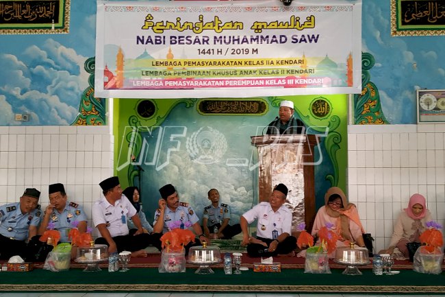 LPP Kendari Peringati Maulid Nabi Muhammad Bersama Lapas & LPKA Kendari