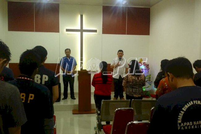 WBP LPN Pangkalpinang Rayakan Natal Bersama Persekutuan Evangelism Explosion EE