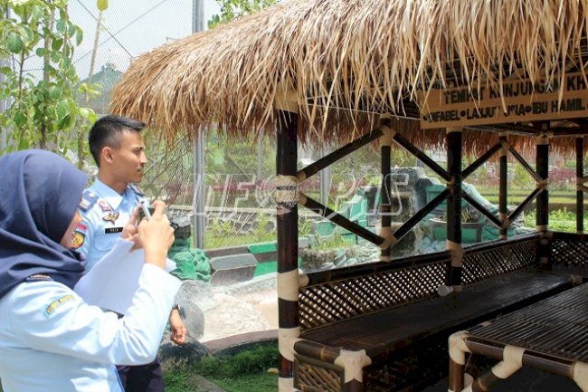 Tim Kanwil Banten Lakukan Monev WBK/WBBM ke Lapas Cilegon