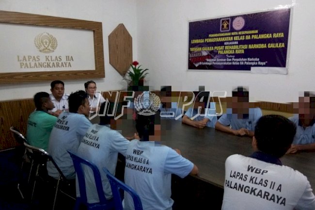 Lapas Palangka Raya Optimalkan Kegiatan Integrasi Crash Program