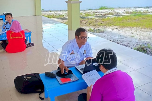 Laksanakan Crash Program, PK Bapas Palangka Raya Safari Lapas dan Rutan