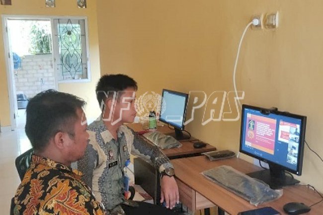 2 Petugas Lapas Sukamara Antusias Ikuti Sosialisasi Crash Program