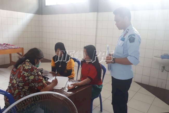 Setiap Sabtu, WBP Rutan Tamiang Layang Jalani Pemeriksaan Kesehatan
