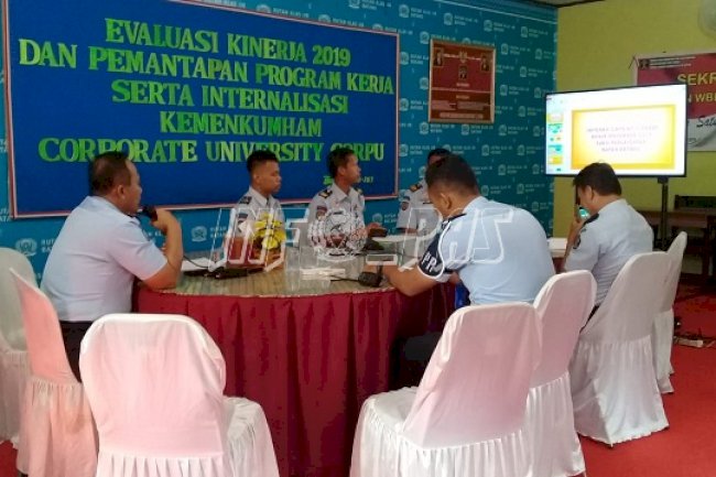 Jelang Akhir Tahun, Rutan Batang Evaluasi Kinerja 2019 & Bahas Raker 2020 
