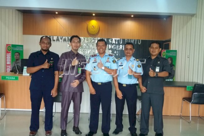 Lapas Pangkalan Bun Pererat Sinergi Dengan Kejari & PN Kotawaringin Barat