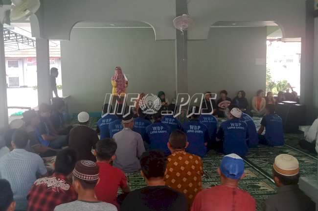Penyuluhan DBD, Lapas Sampit Datangkan Penyuluh Puskesmas Ketapang I 