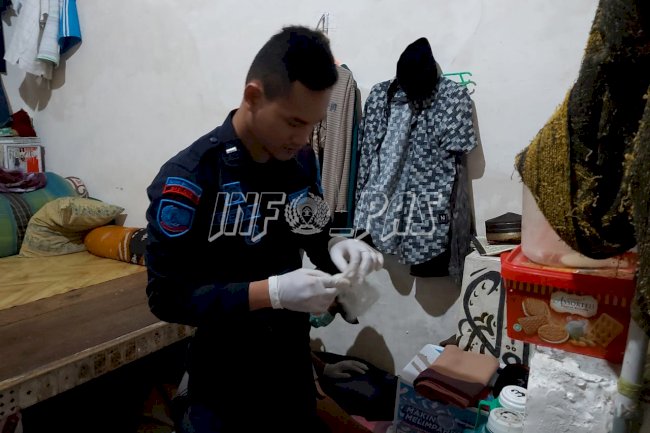 Petugas Gabungan Rutan & Polres Bantaeng Sidak Blok Hunian WBP