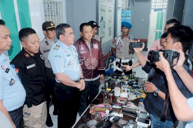 Ini Temuan Petugas Gabungan Saat Razia di LPN Sungguminasa