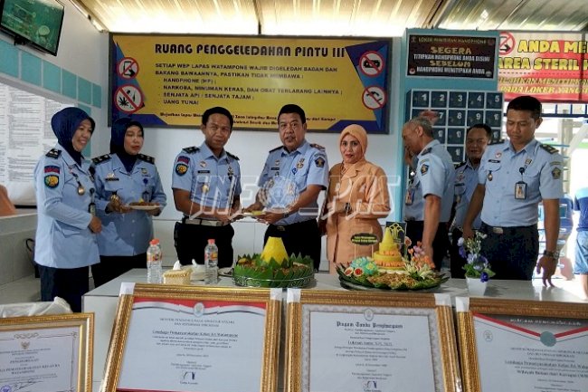 Lapas Watampone Apresiasi Kinerja Jajarannya Raih Predikat WBK