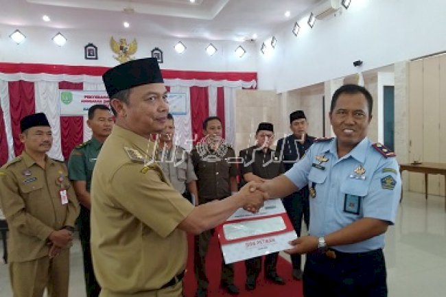 Lapas Sukamara Terima DIPA & Pakta Integritas Tahun 2020