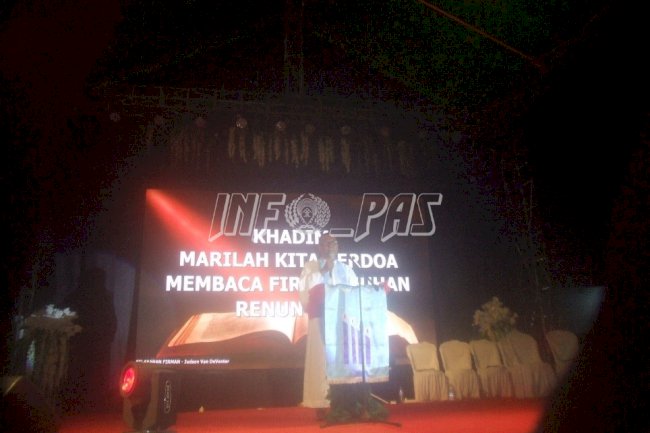 Rutan Manado Tuan Rumah Ibadah Natal Keluarga Besar Kanwil Sulut