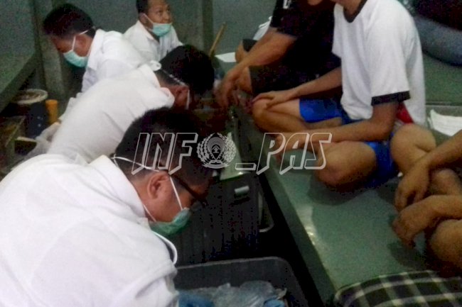 Rutan Bantul Kembali Razia WBP, Kali Ini Gandeng BNNK