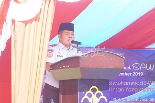Pohon Seribu Telur Warnai Perayaan Maulid di Lapas Polewali