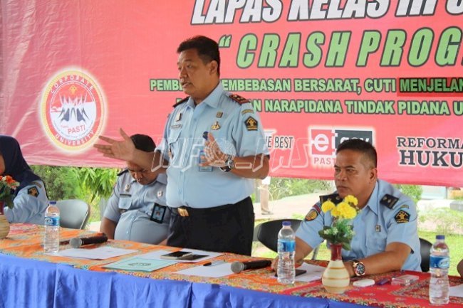 Lapas Cilegon Lakukan Percepatan Pelaksanaan Crash Program