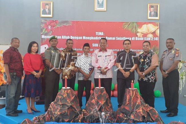 Lapas Piru Rayakan Sukacita Natal Tahun 2019