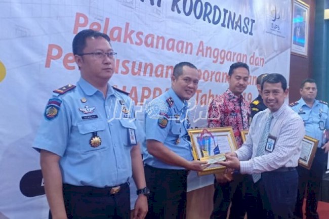 Lapas Muara Enim Raih Penghargaan Jelang Akhir Tahun 2019 