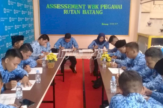 Targetkan WBK Tahun 2020, Rutan Batang Asesmen Calon Tim Pokja WBK