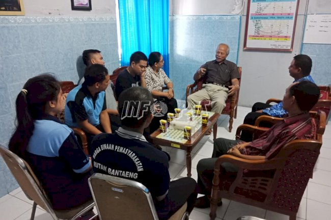 WBP Rutan Bantaeng Terima Bantuan Panitia Natal se-Kabupaten Bantaeng