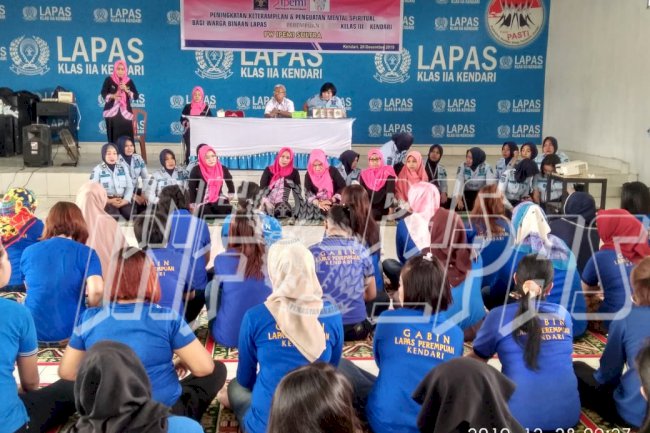 IPEMI Beri Pelatihan Keterampilan dan Penguatan Spritual untuk WBP Lapas Perempuan Kendari 